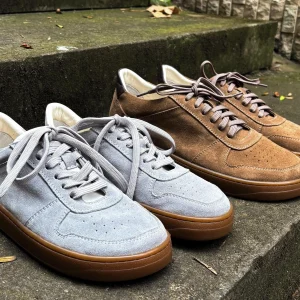 Leather Barefoot Sneakers Wide Toe Box Breite Zehenbox